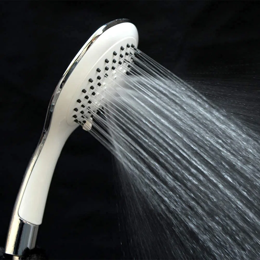 Cabezal de ducha de baño con filtro y boquilla de pulverización, cabezal de ducha de plástico con mano