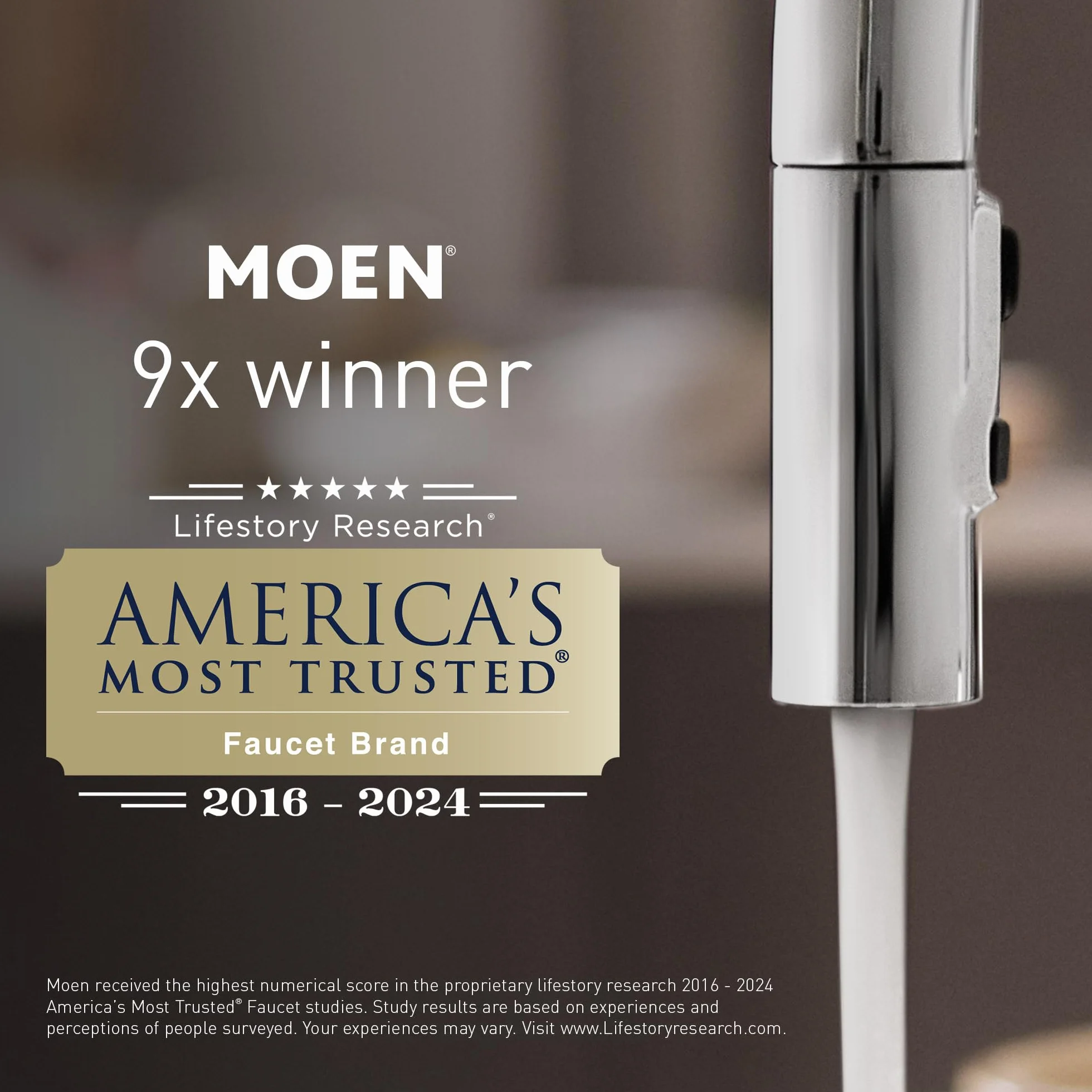 Moen S5540 Sip Collection grifo industrial de agua fría para cocina con sistema de filtración opcional, cromado